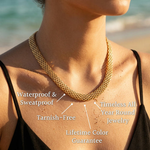 3D Sculptural Geometric Pendant Necklace - Semprie
