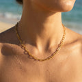 Alto Dainty Paperclip Chain Necklace - Semprie