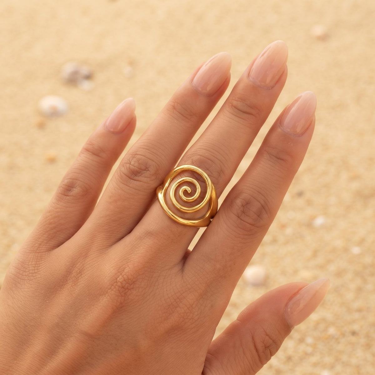 Alto Dual Open Oval Band Ring - Semprie