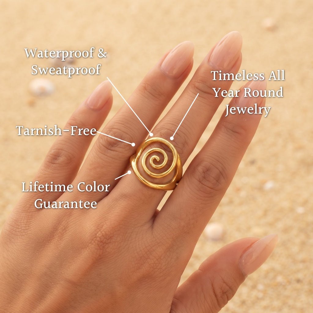Alto Dual Open Oval Band Ring - Semprie