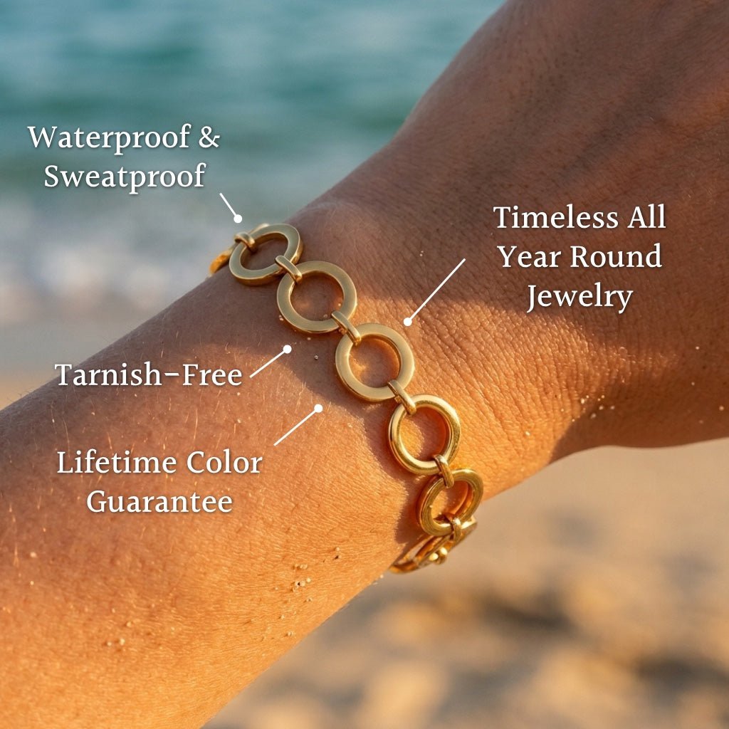 Alto Interlocking O-Link Paperclip Bracelet - Semprie