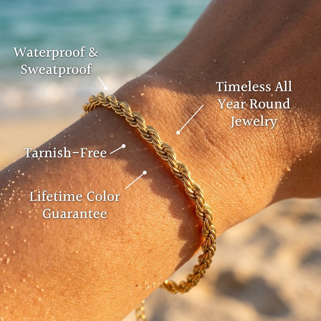 Braided Multi-Strand Rope Chain Bracelet - Semprie