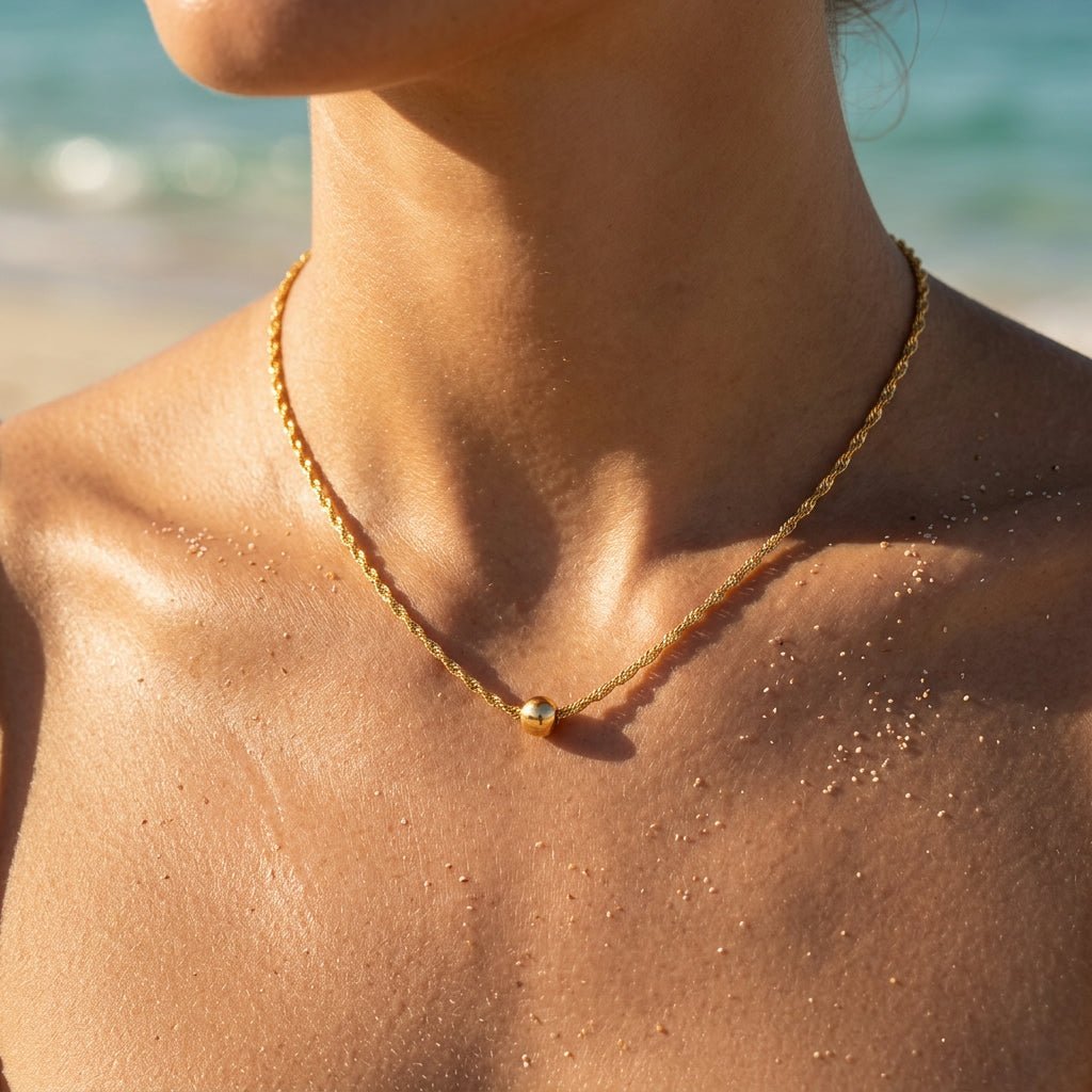 Corso Bead Station Rope Necklace - Semprie