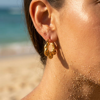 Corso Chunky Twisted Rope Hoops