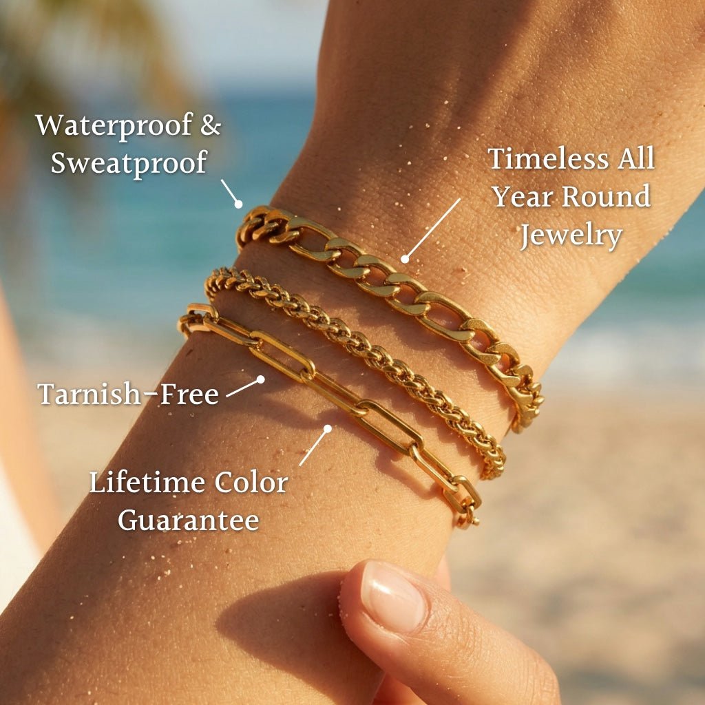 Industrial Hardware Link Edgy Chain Bracelet - Semprie