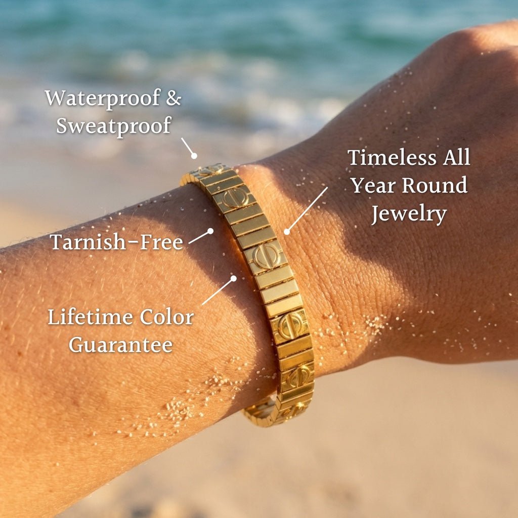 Industrial Screw Motif Expansion Link Bracelet - Semprie