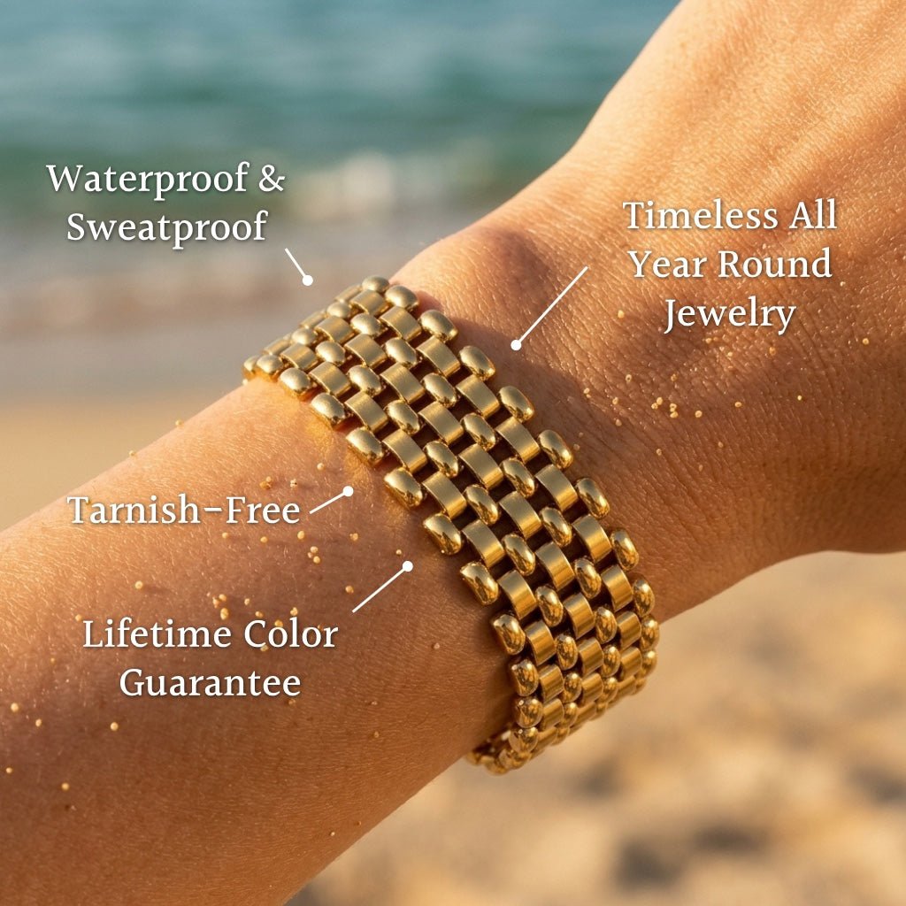 Jubilee Wide Multi-Row Chain Bracelet - Semprie
