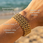 Jubilee Wide Multi-Row Chain Bracelet - Semprie