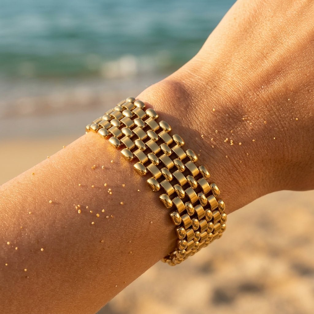 Jubilee Wide Multi-Row Chain Bracelet - Semprie