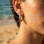 Lido Classic Polished Tube Hoop Earrings - Semprie