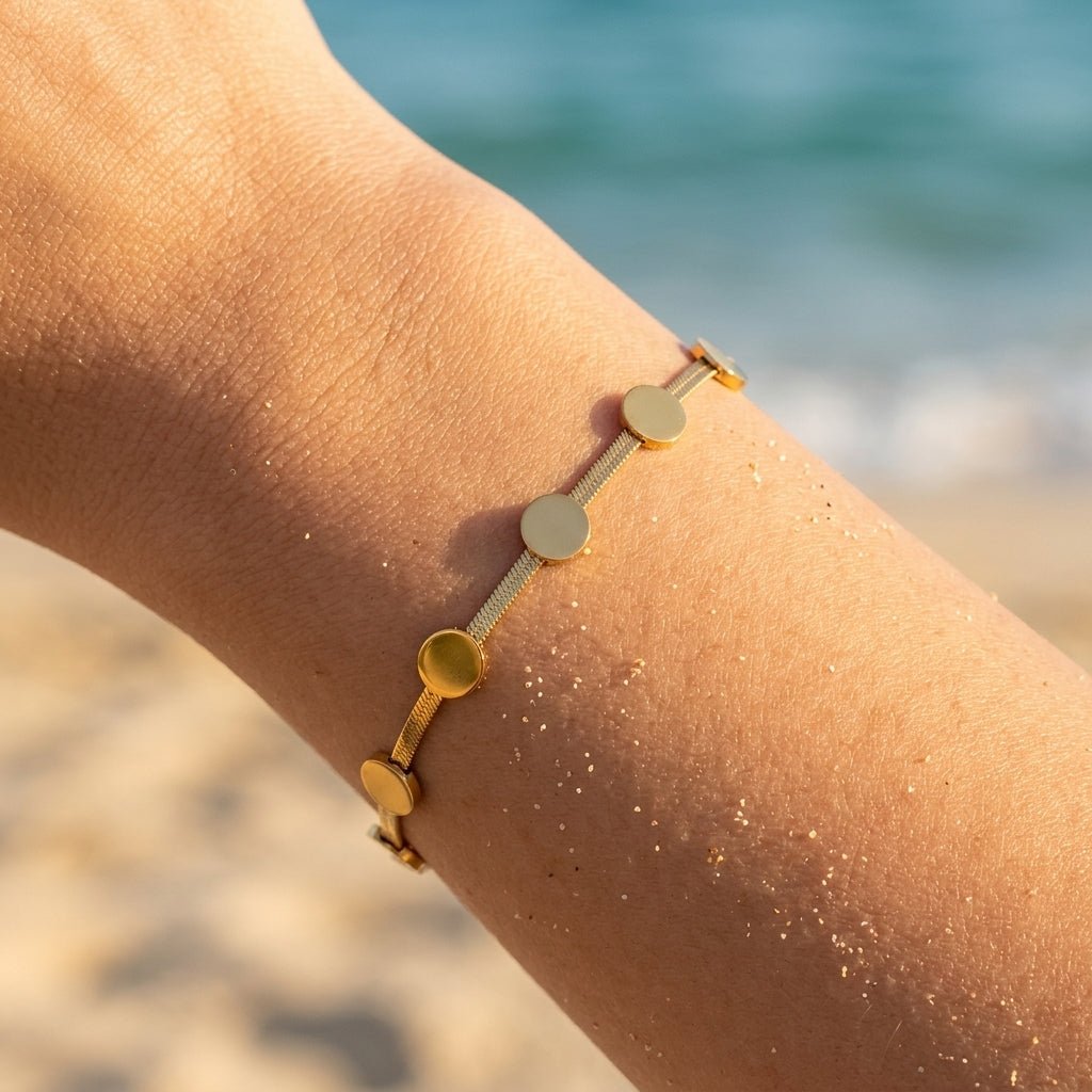 Liquid Ribbon Interlocking Link Bracelet - Semprie