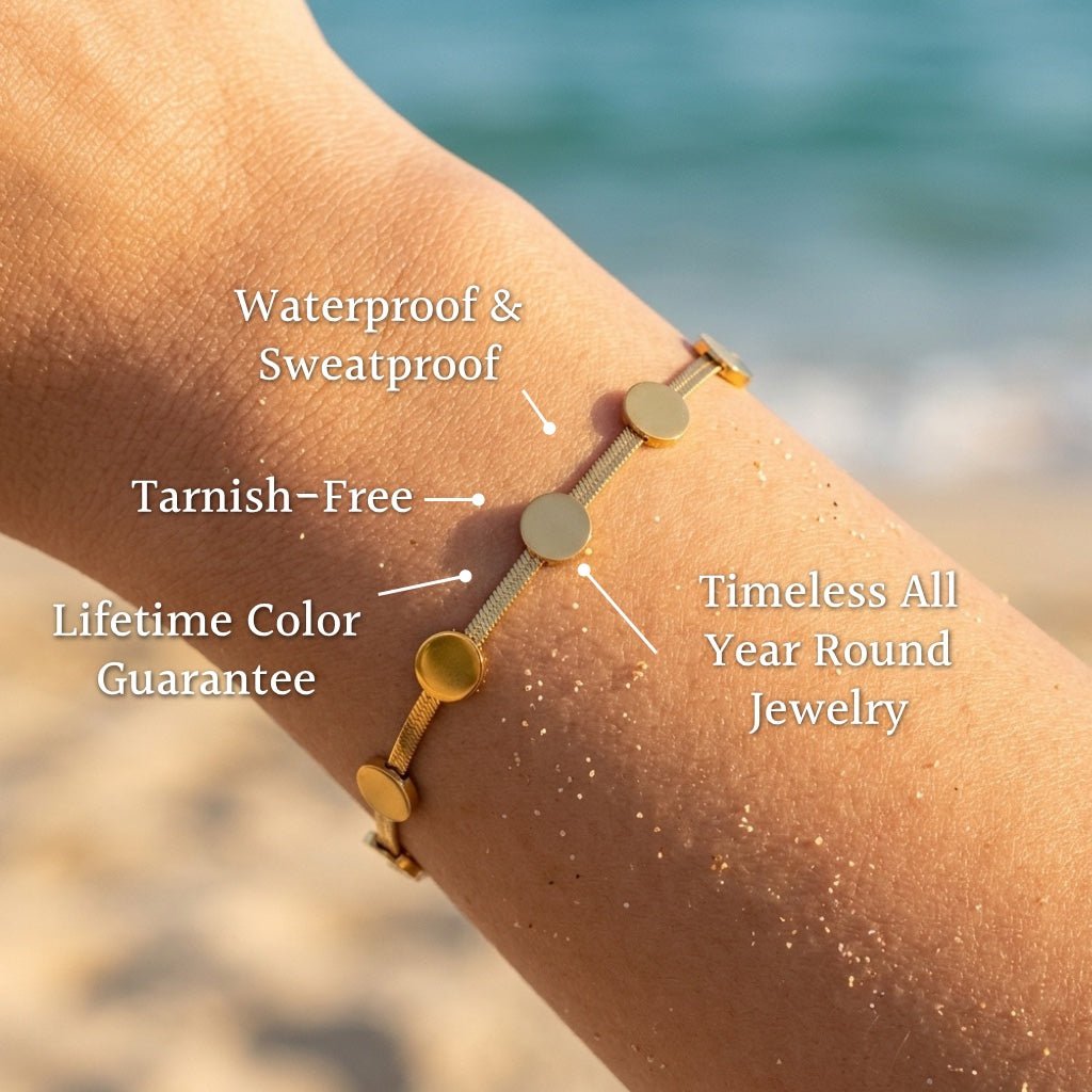 Liquid Ribbon Interlocking Link Bracelet - Semprie
