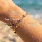 Liquid Ribbon Interlocking Link Bracelet - Semprie