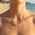 Luma Quad Freshwater Pearl Necklace - Semprie