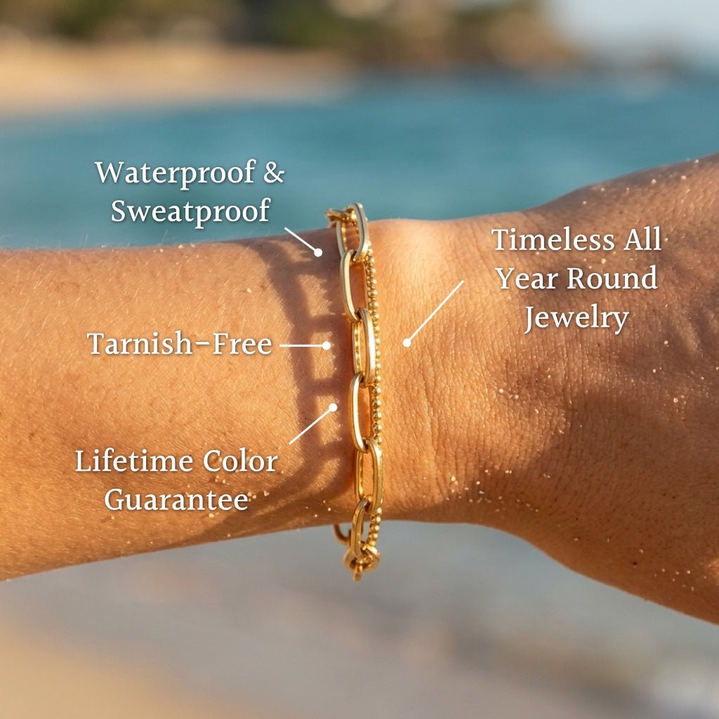 Minimalist Polished Bar Delicate Bracelet - Semprie