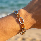 Mira Bold Geometric Loop Bracelet - Semprie