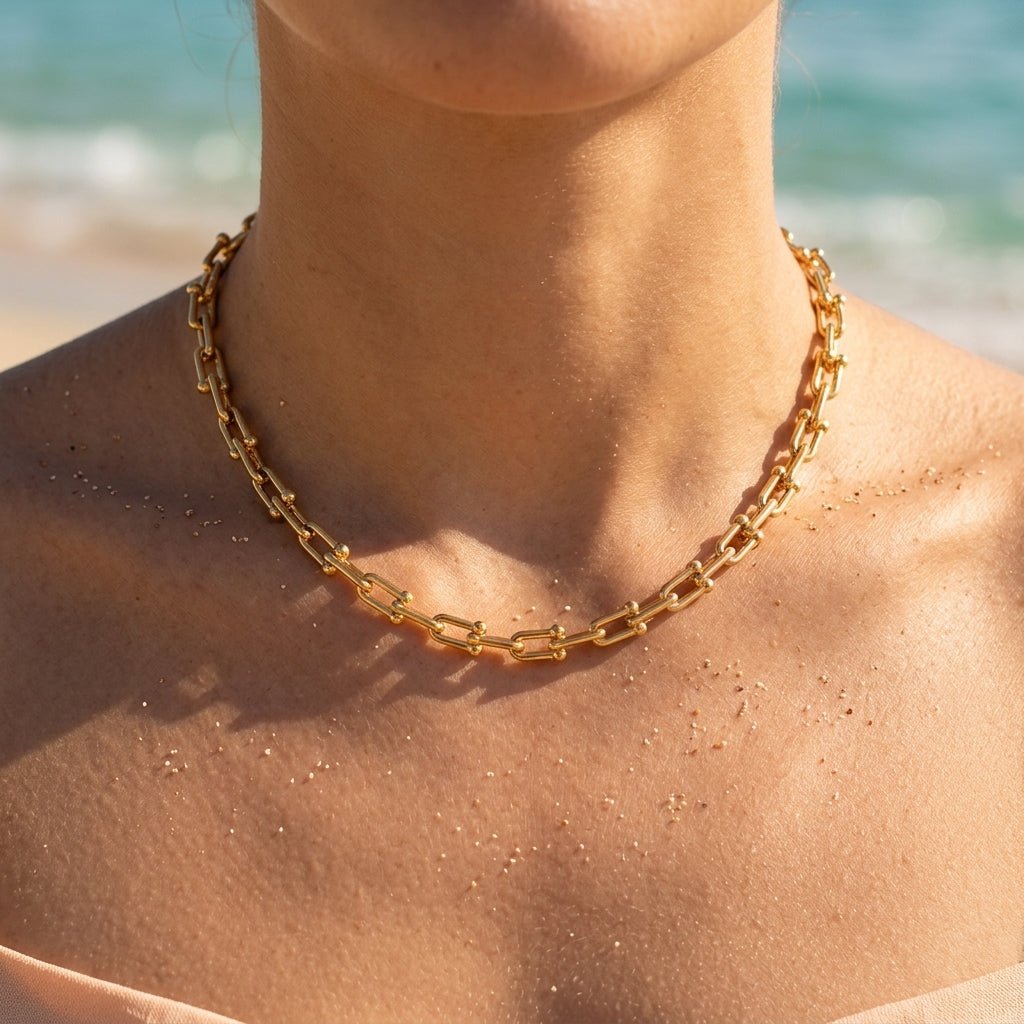 Mira Hardware Link Chain Necklace