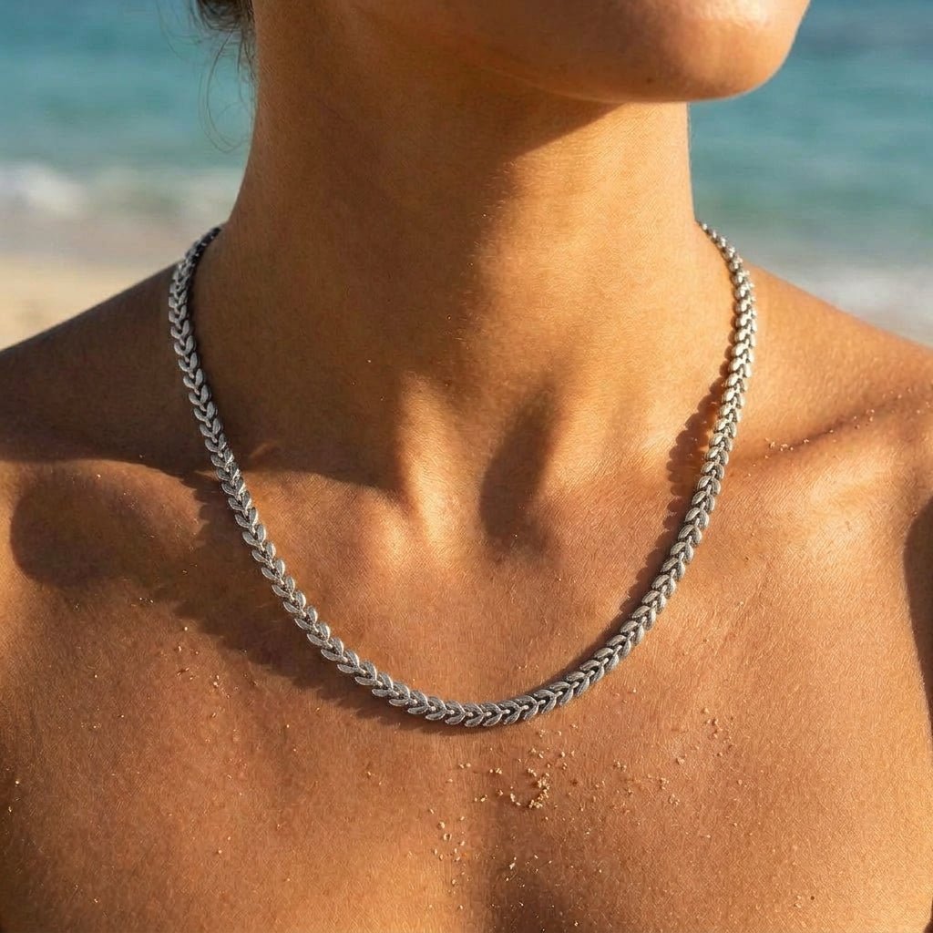Molo Spiga Wheat Chain Necklace - Semprie