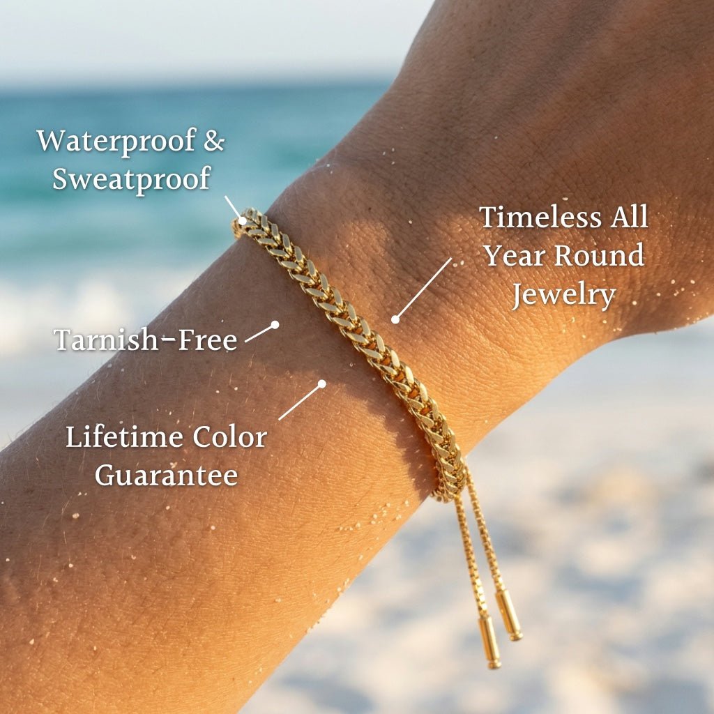 Molo Woven Wheat Bolo Bracelet - Semprie