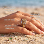 Multi-Texture Connected Multi-Band Ring - Semprie