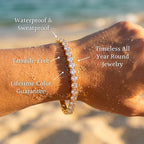 Ora Classic Round CZ Tennis Bracelet - Semprie