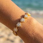 Ora Dainty Round CZ Tennis Bracelet - Semprie
