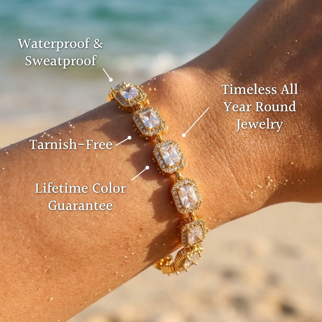 Ora Statement Brilliant CZ Tennis Bracelet - Semprie