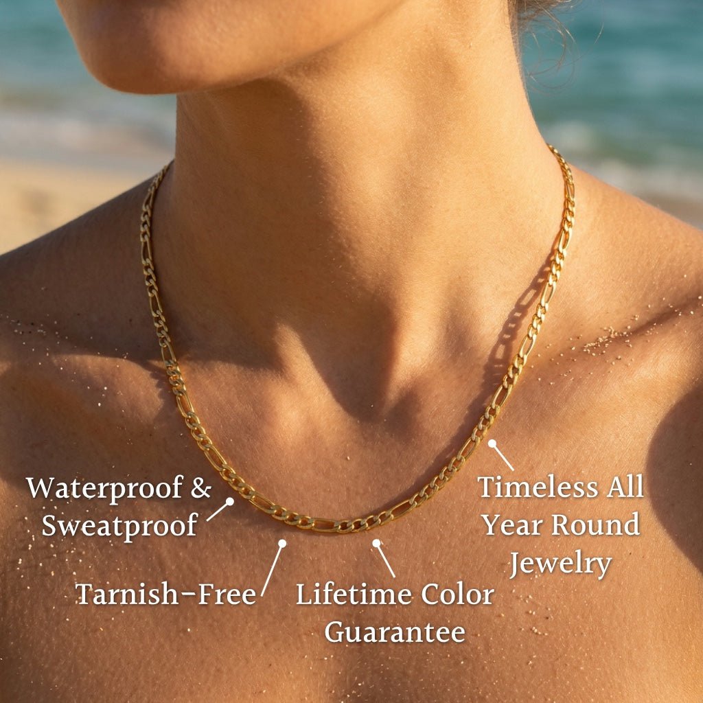 Ponte 3+1 Figaro Link Necklace - Semprie