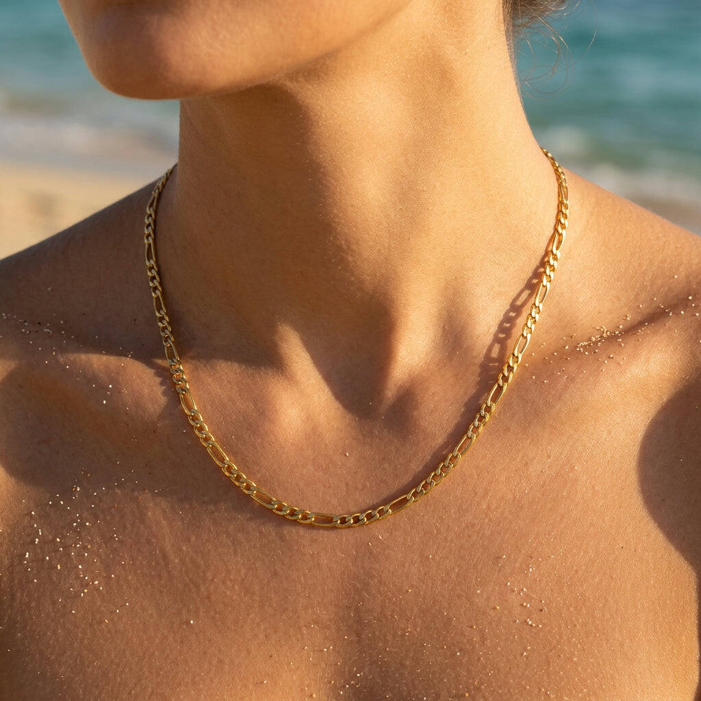 Ponte 3+1 Figaro Link Necklace - Semprie