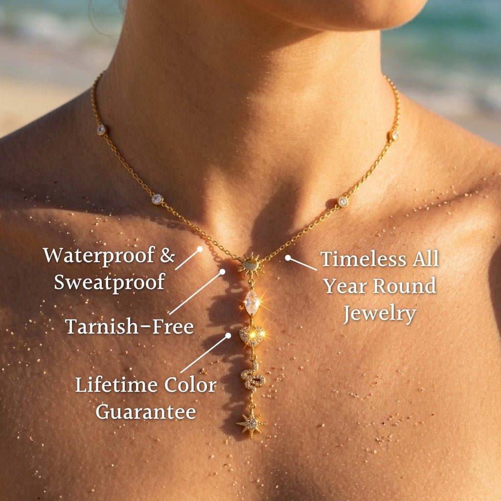 Radiant Sun Medallion Pendant Necklace - Semprie