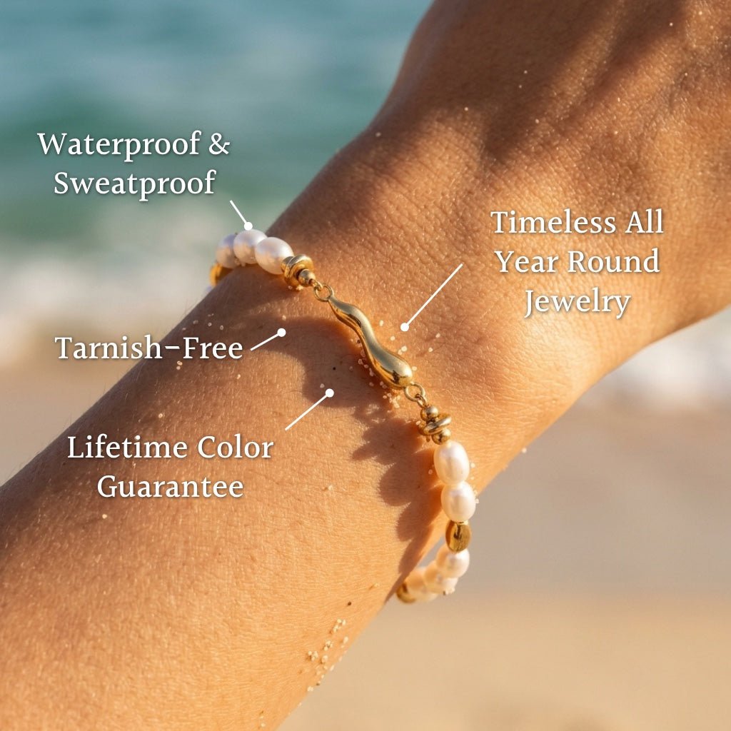 Sable Alternating Sphere Chain Bracelet - Semprie