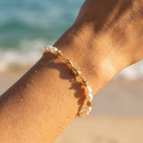 Sable Alternating Sphere Chain Bracelet