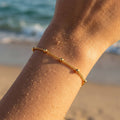 Sable Polished Bead Satellite Bracelet - Semprie