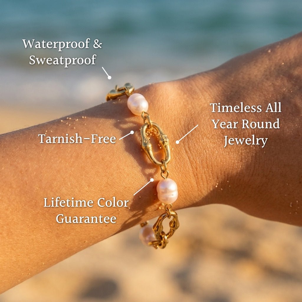 Slender Polished Daily Cable Chain Bracelet - Semprie