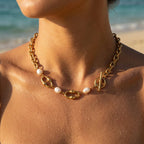 Slender Polished Daily Cable Chain Necklace - Semprie