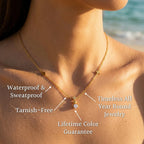 Starlight Celestial Charm Minimalist Necklace - Semprie