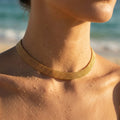 Substantial Solid Core Modern Necklace - Semprie