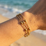 Vela Round Snake Chain Bracelet