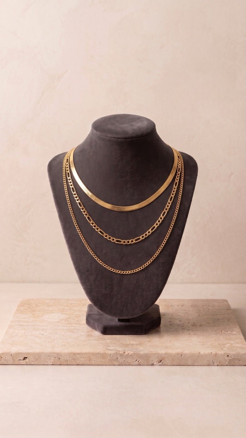 Pristine Semprie layered gold stack